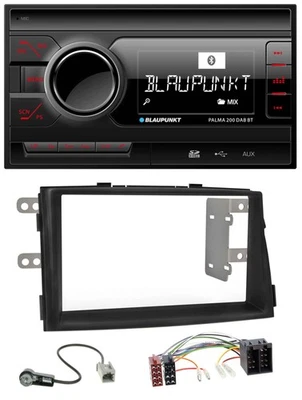 Blaupunkt MP3 Bluetooth DAB 2DIN SD USB Autoradio für Kia Sorento II XM 2009-201 - Bild 1 von 4