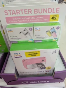 myFirst Insta2 Camera Starter Bundle, Pink Instant print  BRAND NEW  - Picture 1 of 3