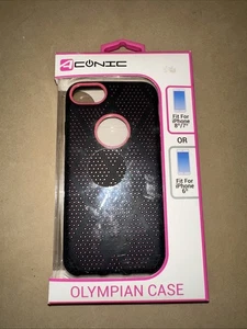Black Pink Aconic iPhone fit for iPhone 6/6s 8/7 Olympian Case NEW OPEN BOX MINT - Picture 1 of 6