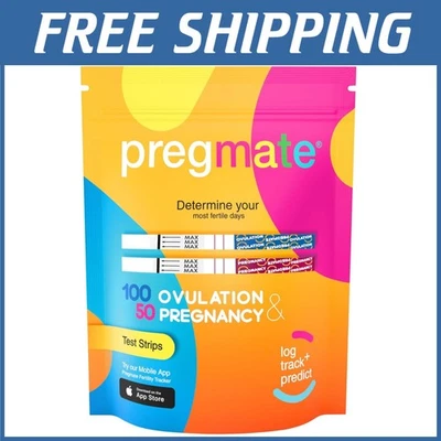 Family Planning Essential: 100 Ovulation 50 Pregnancy Tests - Image 1 of 4