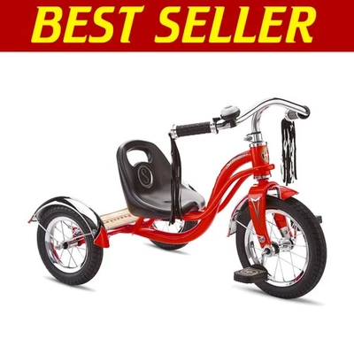 Triciclo Roadster de inspiración vintage con asiento ajustable - perfecto para niños pequeños Foto 1 de 4