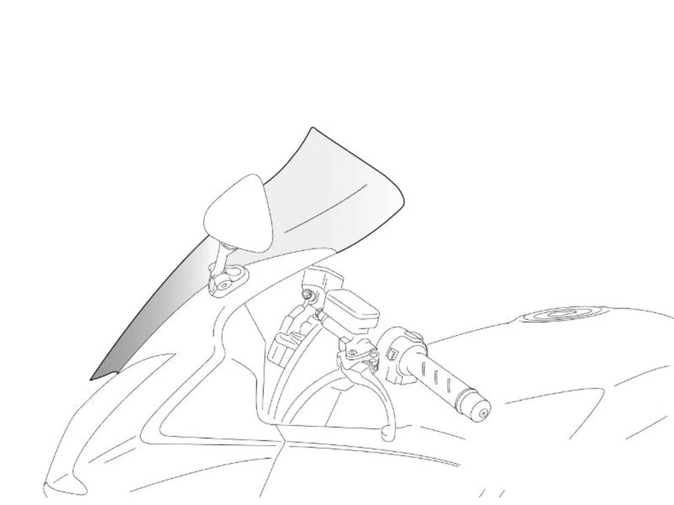 Puig Touring Pantalla Parabrisas Transparente para Yamaha FJR 1300 A (03-05) Foto 1 de 4