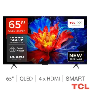 TCL 65P8K-UK 65 Inch QLED TV - Picture 1 of 8