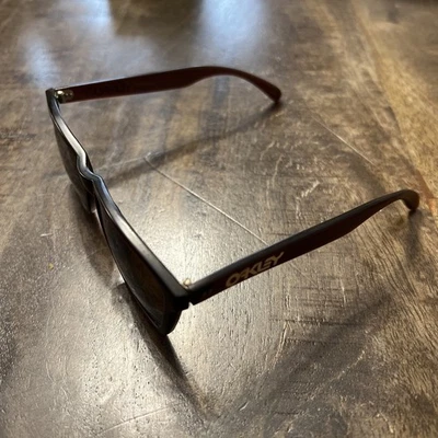 Oakley Frogskins Matte Brown Replacement Frame Only, Lenses Damaged - Image 1 of 4