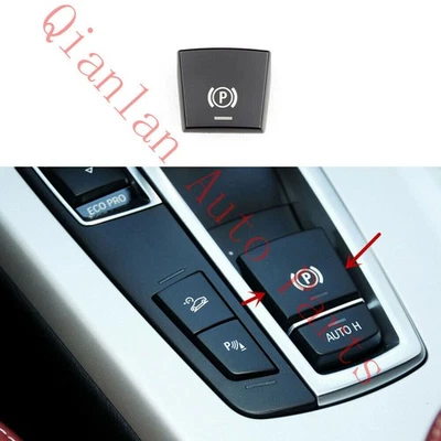 Controle central (P) interruptor de freio de estacionamento elétrico tampa de botão para BMW X3 2008-13 - Imagem 1 de 4