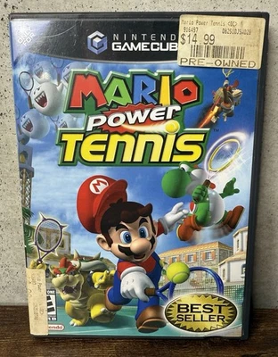 Mario Power Tennis Nintendo GameCube Game And Case No Manual Tested - Image 1 of 3