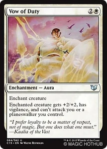 MTG - VOW OF DUTY - Commander 2015 (U) - Picture 1 of 1