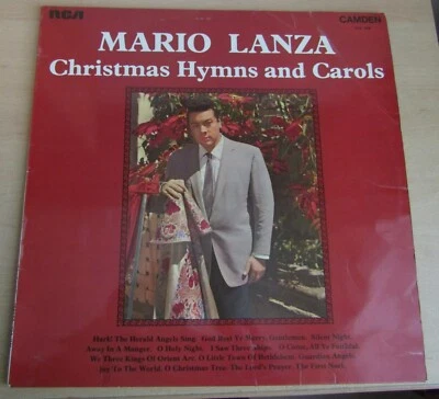Mario Lanza - Christmas Hymns and Songs LP - Image 1 of 4