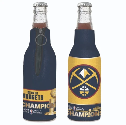DENVER NUGGETS 2023 NBA CHAMPIONS BOTTLE HOLDER  COOLER 1 Piece Cover