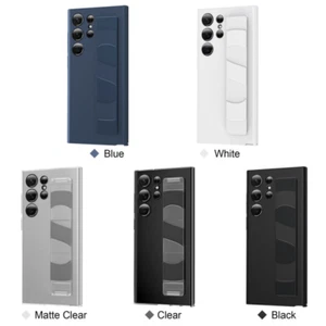 Fr Samsung Galaxy S23 Ultra/S23+/S23 Slim Silicone Elastic Wrist band Case Cover - Imagen 1 de 15