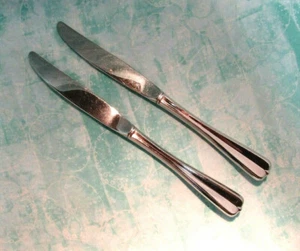 GALA-IMPULSE - TWO DINNER KNIFE - Oneida USA Stainless - Bild 1 von 2