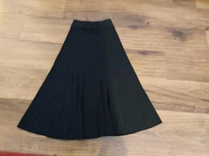 Unbrand Women’s Middi Black Knit Skirt Size S - Picture 1 of 3