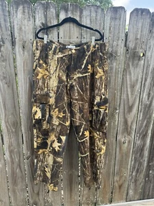 Pantalones de Carga Columbia Timberwolf Camuflados Talla 38x32 Caza Pierna Ancha Ajustables Usados en Excelente Condición - Imagen 1 de 11