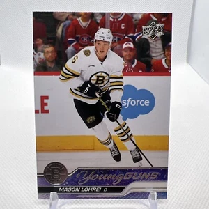 Mason Lohrei 2023-24 Upper Deck Young Guns Rookie Boston Bruins 7 - Bild 1 von 2