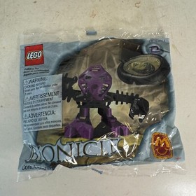 McDonald's LEGO Bionicle Happy Meal Toy #2 Onepu Figure 8 Piece Set 2001 SEALED