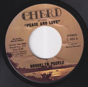 BROOKLYN PEOPLE * 1975 FUNK BBOY BREAK BOOGIE 45 * Listen! - Picture 1 of 2