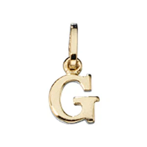 Lettera " G " Ciondolo In Oro, Oro 333, Ciondolo, Unisex - Foto 1 di 1