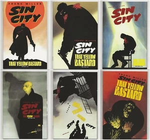 Sin City: That Yellow Bastard #1-6 NM (Dark Horse Comics) Frank Miller - Picture 1 of 13