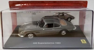 Ferrari 400 Superamerica 1962 - Silver 1/43 Model Car. W/Display case + dust pro - Picture 1 of 1
