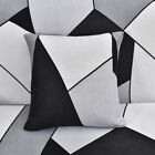 Geometric Printed Cushion Covers Square Throw Pillow Cases  18x18" Home Decor