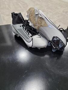 Nike Vapor Edge Pro 360 2 Light Grey Football Cleats - Size 8 - Picture 1 of 12