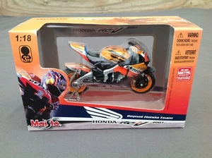 Maisto 1:18 Scale Die-Cast Honda RC212V Motorcycle - Picture 1 of 5