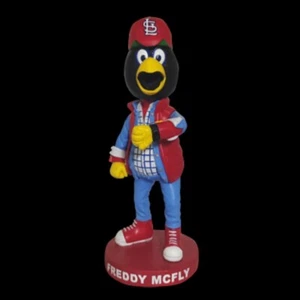 FREDDY MCFLY CARDINALS BACK TO THE FUTURE BOBBLEHEAD 16.09.24 THEME - Bild 1 von 3