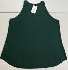 Women?s Nike Yoga Training Tank Top Shirt Green DA3048-397 Plus Size 2X
