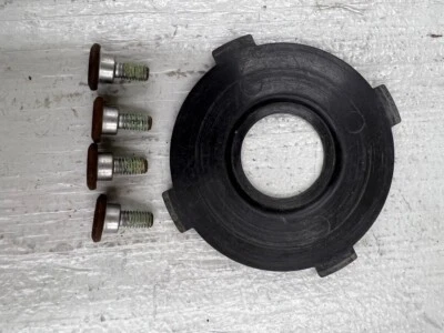 Protector de cubo de rueda de disco de freno delantero Honda CR80R 1991 con tornillos Foto 1 de 4