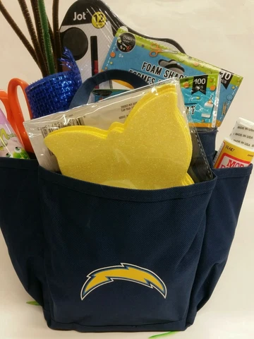 NFL San Diego Chargers Craft Bag - Tote, New Cover