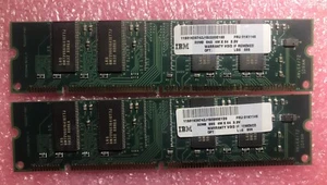 Lot Of 2 IBM 4Mx64 3.3V 32MB memory 01K1146 - Picture 1 of 1