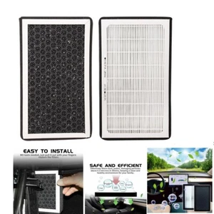 2x Air Conditioner Air Filter HEPA Activated Carbon For 2017-2022 Tesla Model 3 - Picture 1 of 12