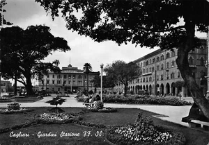 A9510) CAGLIARI GIARDINI STAZIONE VIAGGIATA  - Imagen 1 de 2