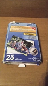 1 Sony DPP-SV/DPP-EX Printer Series Dye-sublimation Printer Refill Pack - Afbeelding 1 van 3