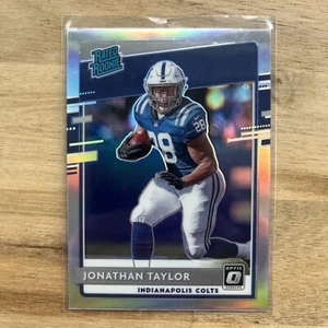 Jonathan Taylor 2020 Panini Donruss Optic Rated Rookie Silver Holo Prizm RC #167 - Picture 1 of 2