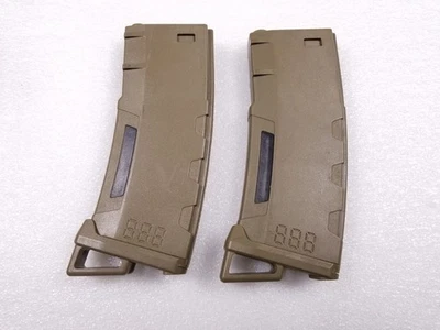 2x Lancer Tactical "Alta Velocidad" Mid Cap Magazines 130rd para Airsoft AEG Foto 1 de 4