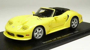 SPARK - Voiture cabriolet de 1996 couleur jaune – MARCOS LM500 - 1/43 - SPAS0787 - Foto 1 di 3