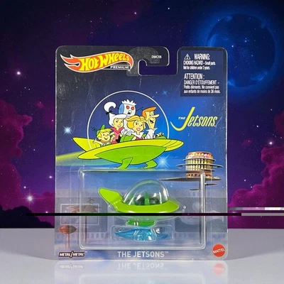 2023 Hot Wheels Premium Retro Entertainment The Jetsons Space Ship 1:64 Diecast - Image 1 of 4