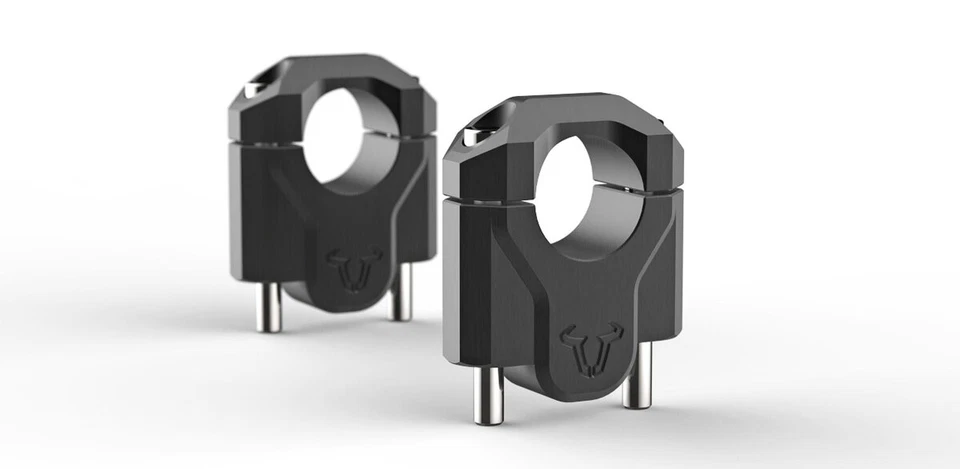 Lenkererhöhung H=40 mm. Schwarz. R1200GS (12-18), R1250GS (18-). - Bild 1 von 1