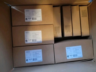 4 luces de emergencia LED comerciales Dual Lite EVHC6IDP-0-WM blancas y 4 cajas traseras Foto 1 de 4