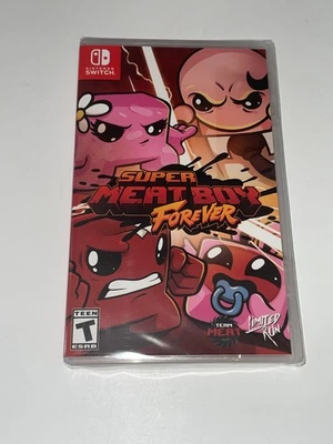 Super Meat Boy Forever Nintendo Switch Game Limited Run #116 Brand New / Sealed - Image 1 of 3
