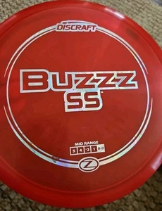 NEW Discraft Z Buzzz SS 177+g Red Money Foil Midrange Golf Disc! - Picture 1 of 3