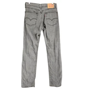 Pantalones de mezclilla Levis para hombre 30x32 514 grises elásticos tiro medio calce regular pierna recta *Leer* - Imagen 1 de 15