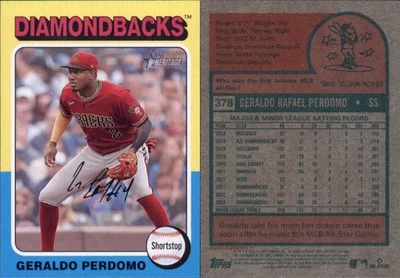 2024 Topps Heritage-Baseball-MLB-Base-Stars-RC-You Pick-Buy Volume-2235 - Image 1 of 2