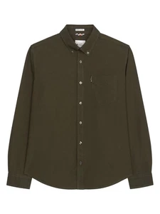 Ben Sherman Big Size Oxford Long Sleeve Shirt For Men in Camouflage, 2XL-5XL - Bild 1 von 18