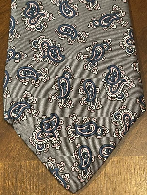 American Traditions 100% Silk Men’s Neck Tie Made In Usa - Image 1 of 4