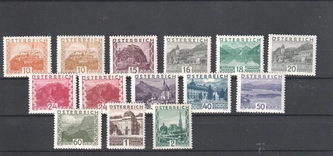 AUSTRIA 1929 MLH - 10189 Cover