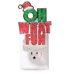 Yankee Candle Scent Plug In Base w/ Night light OH WHAT FUN - Picture 1 of 1