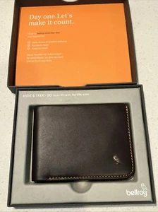 Bellroy Hide & Seek Wallet (folding leather design) Java Color WHSD-301 - Picture 1 of 7