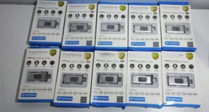 Job Lot of 10 x USB Flash Drives Type C & Normal USB 64GB - Photo 1/2